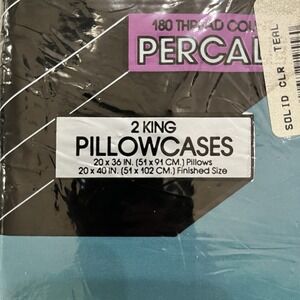 Vintage USA New Performance By Springs King Size Pillowcases